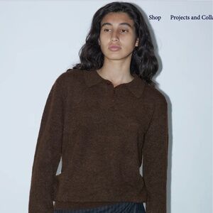 Paloma Wool No 2057 Hugo Brown Sweater (UNISEX SMALL, fits like WOMENS MED)
